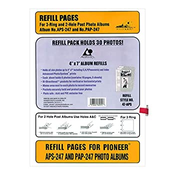 【中古】【39shop】【輸入品・未使用】Pioneer★4x7 APS 247 Album Refill by Pioneer Photo Albums(新古品)|アトリエ絵利奈