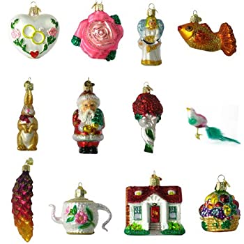 【中古】【輸入品・未使用】Old World Christmas Bride's Collection Ornament Box Set