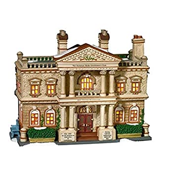 【中古】【インポート品・未当て嵌める】Department 56 Dickens Village Hickman Wells Gentlemens Club その他-花・ガーデン・DIY