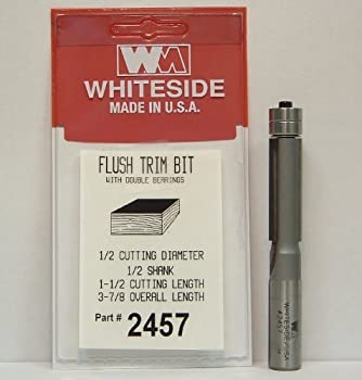 【中古】【輸入品・未使用】ホワイトサイドルータビット2457フラッシュトリムビットwith切断直径1?/ 2インチと1???1?/ 2インチ切断長byホワイトサイドルータビット 15,488円