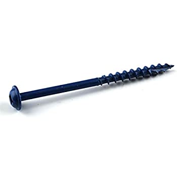 【中古】【輸入品・未使用】Kreg Blue-Kote #8 ネジ x 2-1/2インチ 粗いワッシャーヘッド 屋外使用 (250)