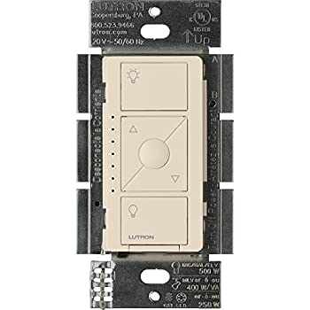 【中古】【インポート品・未当て嵌める】Lutron Caseta 無線電話 低起電力 壁埋込型 調光器 1 Pack PD-5NE-天使の都市 1