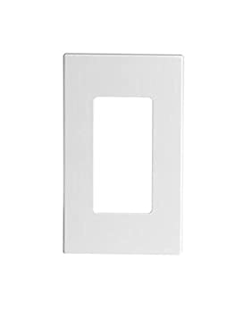 【中古】【輸入品・未使用】Leviton Decora Plusシリーズ スナップ留め 壁板 ホワイト ねじ不要 1-gang 20 Pack C32-80301-0SW