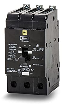 【中古】【39shop】【輸入品・未使用】Square★D EDB34020 Bolt-On Circuit Breaker 20 Amp 3 Poles 18k Amp 277V by Square D（新古品）｜アトリエ絵利奈