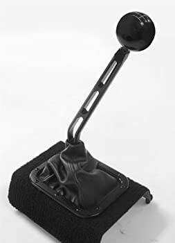【中古】【輸入品・未使用】Lokar XMSL614F ブラック6インチのビレットアルミニウム手動シフトレバー TKO 500-600トランスミッション用