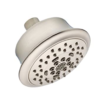 【中古】【輸入品・未使用】(Brushed Nickel) - Danze D460029BN Surge 525E Five Function Showerhead 11cm Brushed Nickel