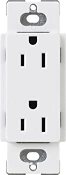【中古】【輸入品・未使用】Lutron Claro 15-amp Tamper Resistantレセプタクル CARS-15-TR-WH 1