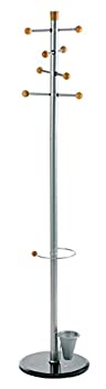 【中古】【インポート品・未当て嵌める】PFW2807 - ALCO Easy Coat Rack/Stand with Eight Knobs by Alco
