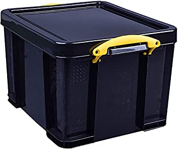 【中古】【インポート品・未当て嵌める】一回り(Rup) 容れもの“Really Useful Box” 35BLK 置物-インテリア・寝具・収納-インテリア小物・置物
