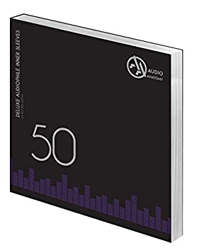 【中古】【39shop】【輸入品・未使用】Audio★Anatomy レコードインナースリーブ 12&ldquo;インチ - クリーム色 50 枚入り（新古品）｜アトリエ絵利奈