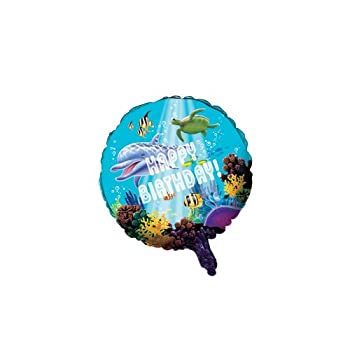 【中古】【39shop】【輸入品・未使用】Creative★Converting オーシャンパーティー メタリックバルーン 18インチ 45325(新古品)|アトリエ絵利奈
