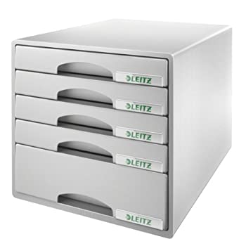 【中古】【輸入品・未使用】Leitz 5?a4引き出しキャビネット、手帳、プラス範囲 5 Drawer