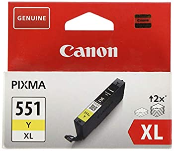 【中古】【インポート品・未当て嵌める】コマンドラインインターフェース-551XL Y Yellow ink cartridge