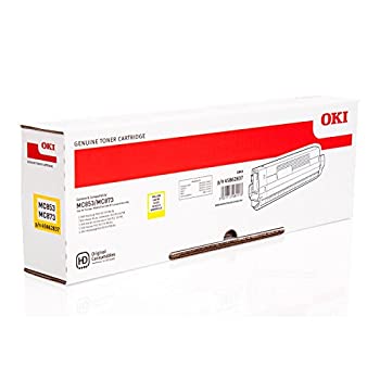 【中古】【輸入品・未使用】Oki 45862837 Toner yellow 7.3K pages