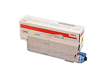 【中古】【輸入品・未使用】OKI 46490605 Toner yellow 6K pages
