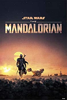 【中古】【輸入品・未使用】スター・ウォーズ マンダロリアン・ダスク クール 壁装飾 アートプリントポスター 24x36