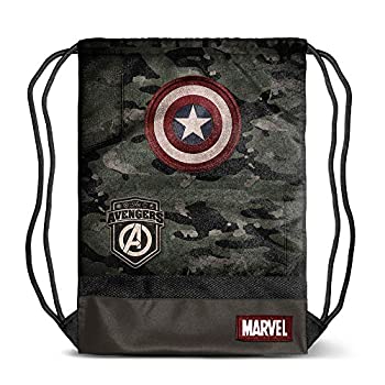 【中古】【39shop】【輸入品・未使用】マーベル★スーパーヒーロー サック/巾着バッグ 48x10x35cm（新古品）｜アトリエ絵利奈 11,218円