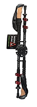 【中古】【輸入品・未使用】Mons Peak IX Tiger Paw 7075 Trekking Poles for Hiking' Trekking' Walking' Snowshoeing - Cork Grip' Collapsible' Adjustable and Lightwei 25,172円