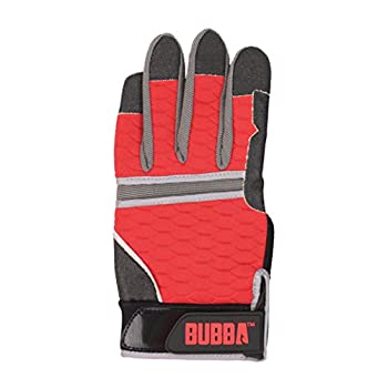 【中古】【輸入品・未使用】Bubba 究極の釣り手袋 耐切創性ケブラー構造 布の親指とタッチスクリーン操作性 釣り 角度 ボート アウトドア XXL