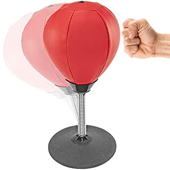 【中古】【輸入品・未使用】Fairly Odd Novelties Desktop Punching Bag Stress Relief Boxing Novelty Gag White Elephant Gift.