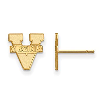 【中古】【輸入品・未使用】Virginia Extra Small (3?/ 8インチ) ポストイヤリング(ゴールドメッキ)