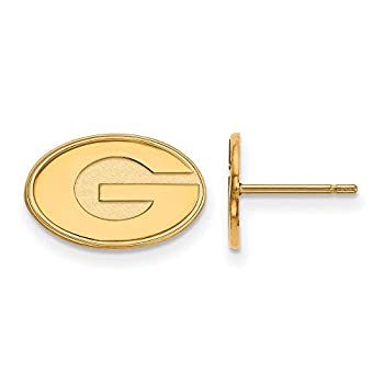 【中古】【輸入品・未使用】Georgia Extra Small ( 3?/ 8インチ)ポストイヤリング(ゴールドメッキ)