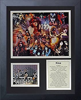 【中古】【輸入品・未使用】Legends Never Die KISS Framed写真コラージュ、11?x 14インチ
