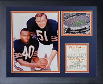 【中古】【輸入品・未使用】Legends Never Die Dick Butkus and Gale Sayers Framed写真コラージュ、11?x 14インチ
