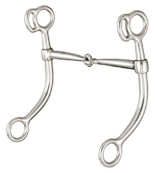 【中古】【39shop】【輸入品・未使用】ケリーシルバーStarステンレススチール長いシャンクSnaffle★Bit（新古品）｜アトリエ絵利奈