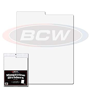 【中古】【インポート品・未当て嵌める】BCW Magazineディバイダー8?1?/ 2?x 11?1?/ 4?100御徒面子