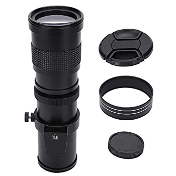 中古 輸入品日本向け Aukson 望遠レンズ ブラック 4 800mm F 8 3 16 全マニュアルフォーカスカメラレンズ T2マウント 一眼レフカメラ 遠距離撮影 望遠ズームレンズ Filmsdeculfrancais Com