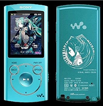 新しいコレクション 中古 輸入品日本向け Sony ウォークマン Sシリーズ 初音ミク生誕5周年記念モデル Nw S764 ブルー アトリエ絵利奈 Seal限定商品 Erieshoresag Org