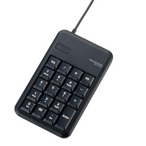 【中古】【39shop】(まとめ)エレコム★2ポートUSB2.0ハブ付きコンパクトUSBテンキーパッド TK-TCM014BK【×2セット】(良い)|アトリエ絵利奈