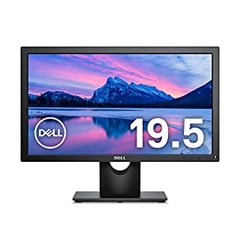 【中古】Dell モニター 19.5インチ E2016H(3交換/CIE1976 86%/HD+/TN非光沢/フリッカーフリー/DPD-Sub15ピン)