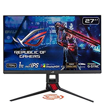 【中古】ASUSTek HDRゲーミングモニター ROG STRIX XG279Q 27インチ IPS 170Hz 1ms G-SYNC Compatible DisplayHDR400 ELMB SYNC｜アトリエ絵利奈