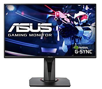 【中古】ASUS 24．5型広々とした液晶見せびらかす PROFESSIONAL GAMING 黒いこと VG258QR
