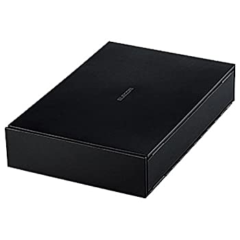 【中古】エレコム USB3.1(Gen1) 対応 外付けハードディスク 1.0TB（ブラック）ELD-ETVシリーズ ELD-ETV010UBK
