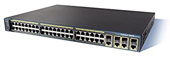 【中古】CISCO Catalyst 2960G-48TC-L 賢しい ギガビットイーサネット 取り替えっこ WS-C2960G-48TC-L