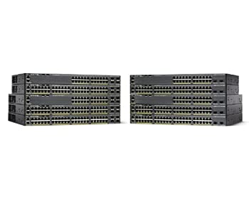 【中古】Cisco Systems Cisco Catalyst WS-C2960X-48TS-L - Switch - managed - 48 x 10/100/1000 + 4 x Gigabit SFP