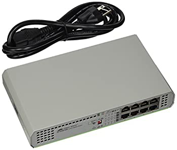 【中古】【39shop】Allied★Telesis CentreCOM AT-GS910/8 - Switch - unmanaged - 8 x 10/100/1000 - desktop(良い)|アトリエ絵利奈
