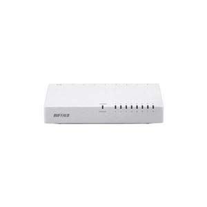 【中古】【39shop】（まとめ）★BUFFALO バッファロー 10／100Mbps対応スイッチングHub プラスチック筐体／電源外付けモデル（8ポート） ブラック LSW4-TX-8EP／WHD（良い）｜アトリエ絵利奈