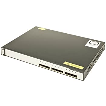 【中古】CISCO Catalyst 3750G-12S-SD スタッカブル マルチ座標軸 ギガビットイーサネットスイッチ WS-C3750G-12S-SD