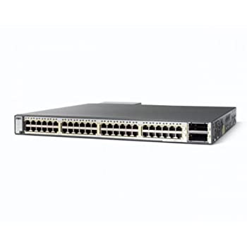【中古】CISCO Catalyst 3750E-48TD-S スタッカブル マルチ座標軸 10Gイーサネットスイッチ WS-C3750E-48TD-S