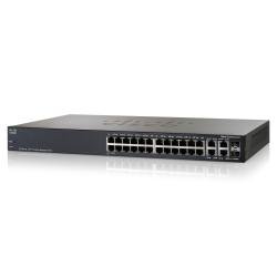 【中古】Przeﾅてznik SG 300-28 28-port Gigabit Managed Switch