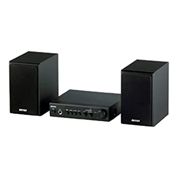 【中古】iBUFFALO スピーカーシステム 2.0ch 高音質BBEテクノロジー ブラック BSSP10