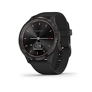 【中古】GARMIN vivomove 3 Black / Slate 010-02239-71