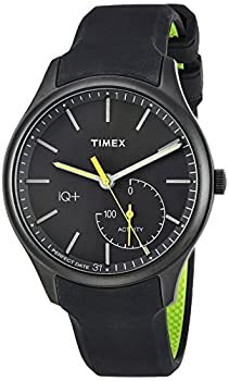 中古 輸入品日本向け Timex Men S Iq Move Activity Tracker Silicone Strap Smart Watch Gray Black Lime Mozago Com