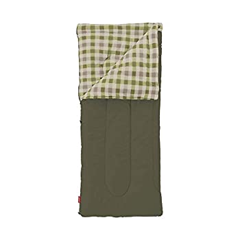 【中古】【39shop】コールマン(Coleman)★寝袋 フリースEZキャリー C0 使用可能温度0度 封筒型 オリーブリーフ 2000033802(良い)|アトリエ絵利奈