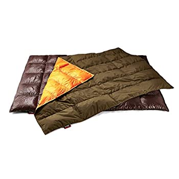 【中古】NANGA ナンガ 通信販売 3WAY KAKE-FUTON カケフトン 760FP COYOTE (コヨテ) 車中泊 布団 状ぶくろ型 寝袋 落ちこむ シュラフ タキビ原料品 アウトドア キャ