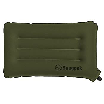 【中古】Snugpak Basecamp OPSエア湖枕 (オリーブ) アウトドア用寝具-その他